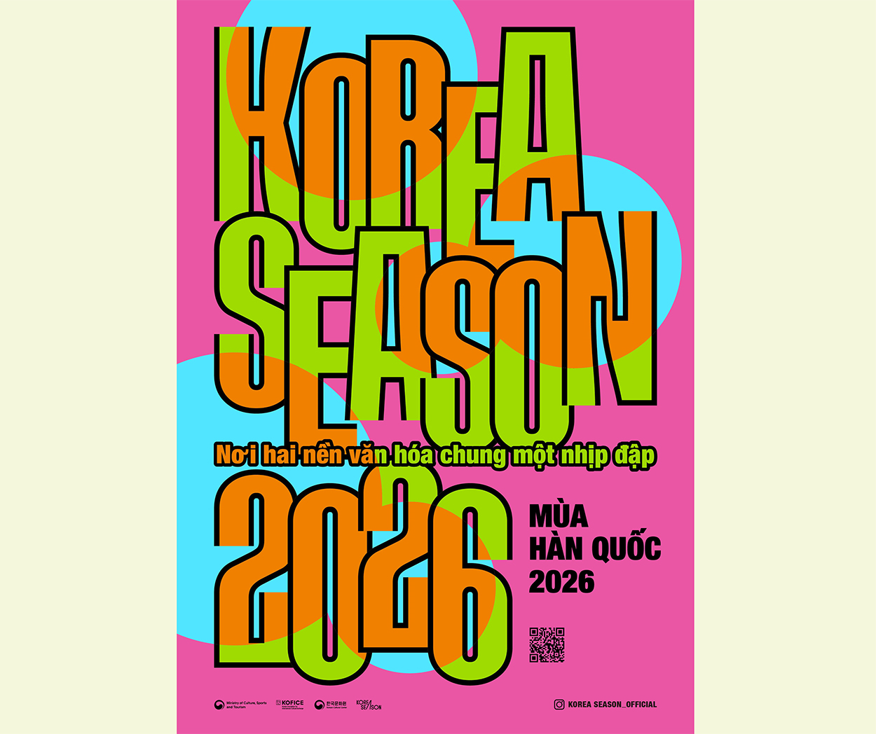 Khai mạc “Mùa Hàn Quốc 2026” - Cánh cửa gặp gỡ văn hóa nghệ thuật Hàn Quốc tại Việt Nam